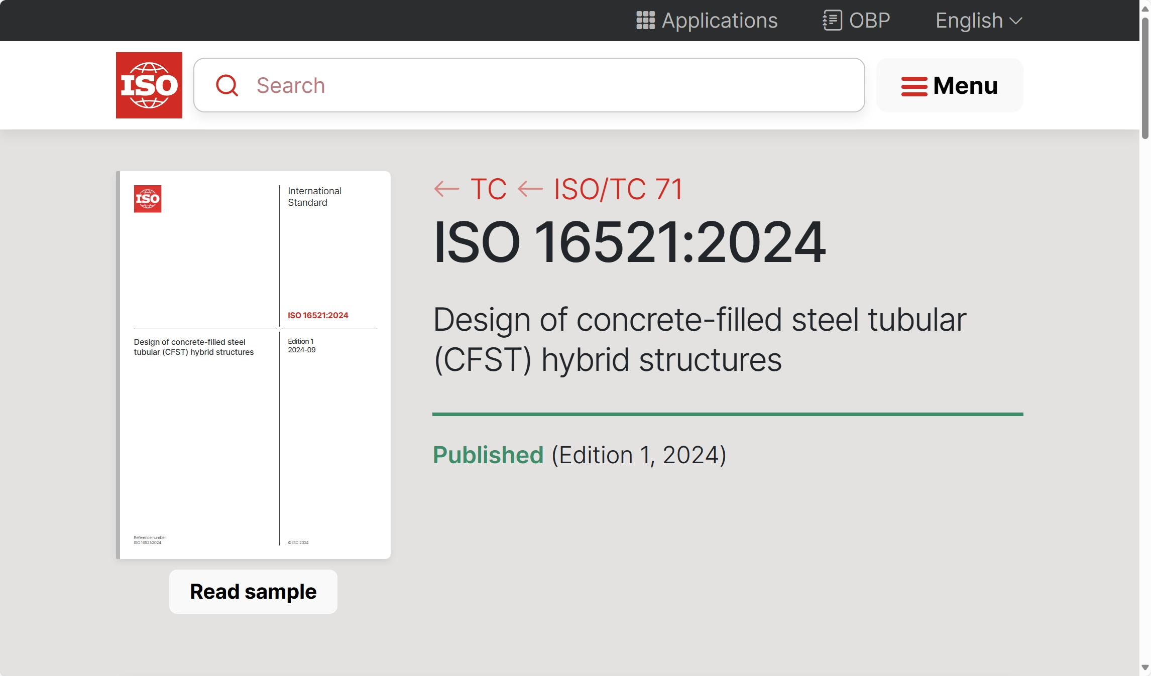 20241125-我国牵头制定的钢管混凝土结构领域首个ISO国际标准正式发布实施-未知-国际标准ISO 16521:2024封面.png